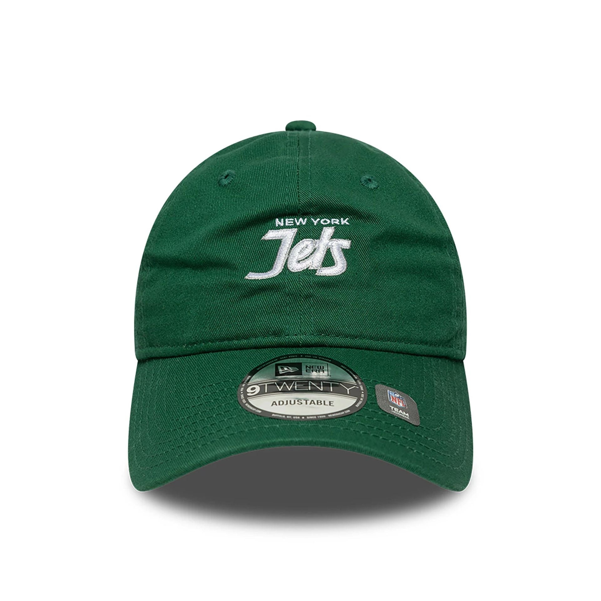 This is a New York Jets NFL International Series Games 2024 Dark Green 9TWENTY Adjustable Cap 2