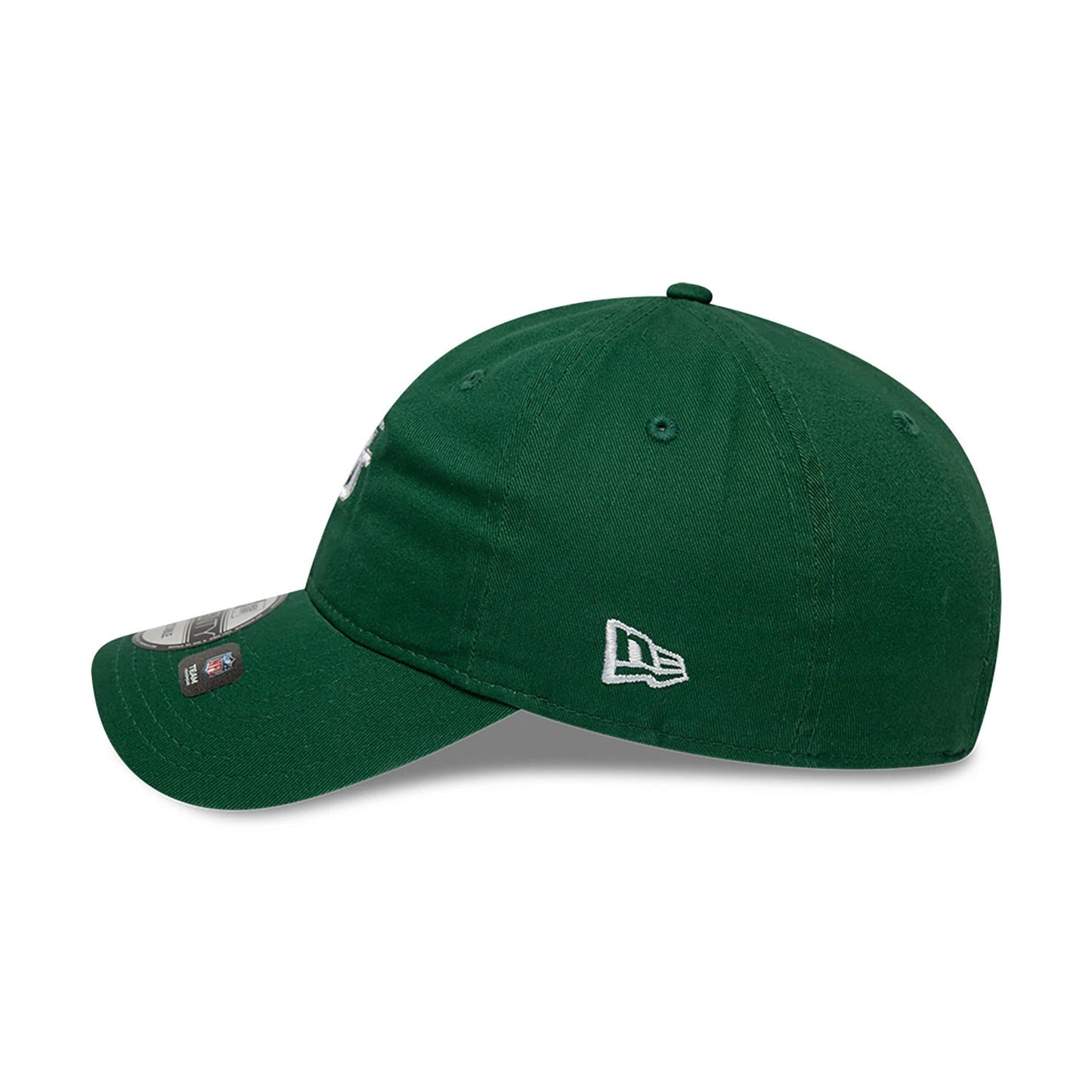 This is a New York Jets NFL International Series Games 2024 Dark Green 9TWENTY Adjustable Cap 7