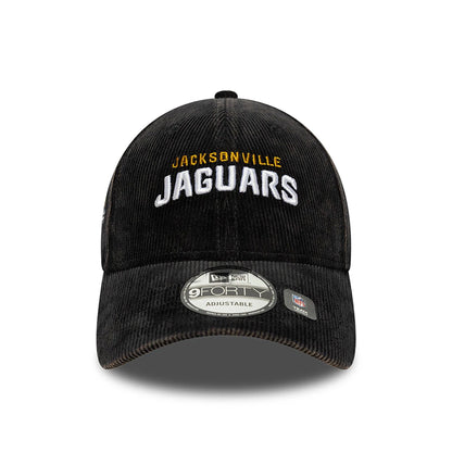 This is a Jacksonville Jaguars NFL International Series Games 2024 Black 9FORTY Adjustable Cap 3