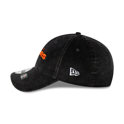 This is a Chicago Bears NFL International Series Games 2024 Black 9FORTY Adjustable Cap 7