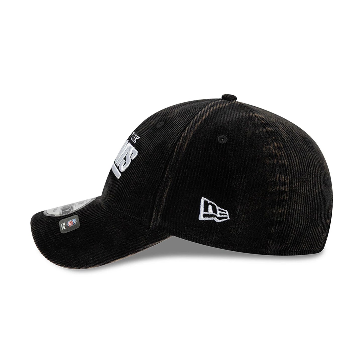 This is a New York Giants NFL International Series Games 2024 Black 9FORTY Adjustable Cap 7