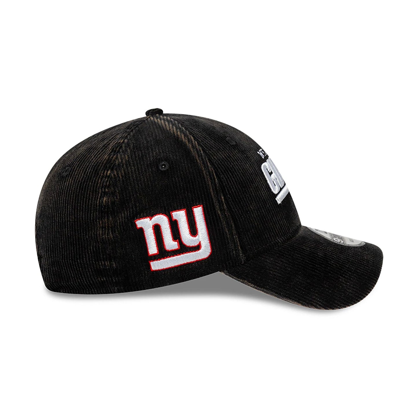 This is a New York Giants NFL International Series Games 2024 Black 9FORTY Adjustable Cap 6