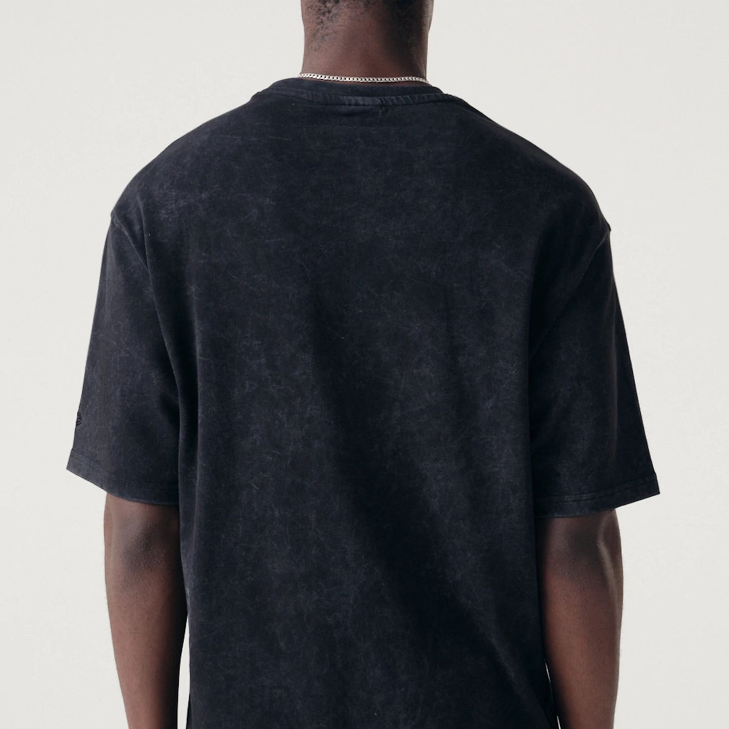 The Male model is wearing McLaren Racing Washed Pack Black Oversized T-Shirt 7