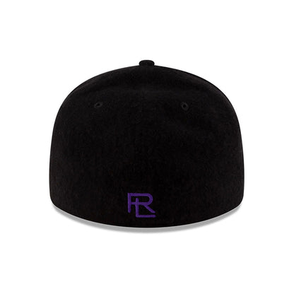 This is a Purple Label Ralph Lauren x MLB New York Yankees Purple Retro Crown 59FIFTY Fitted Cap 5