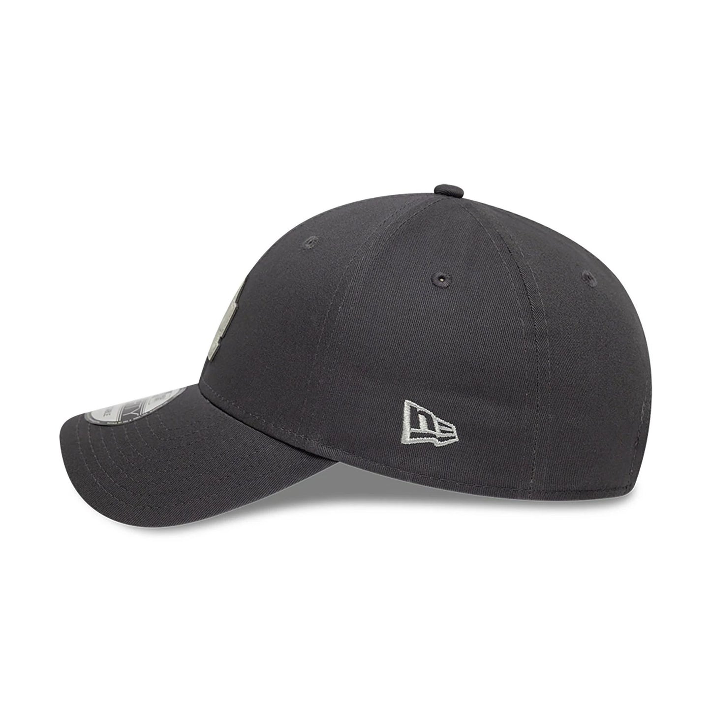 This is a LA Dodgers Applique Logo Dark Grey 9FORTY Adjustable Cap 5