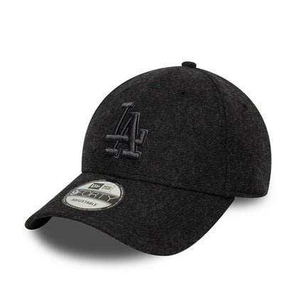 This is a LA Dodgers Melton Dark Grey 9FORTY Adjustable Cap 1