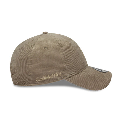 This is a Oakland Athletics Cord Pastel Brown 9TWENTY Adjustable Cap 6