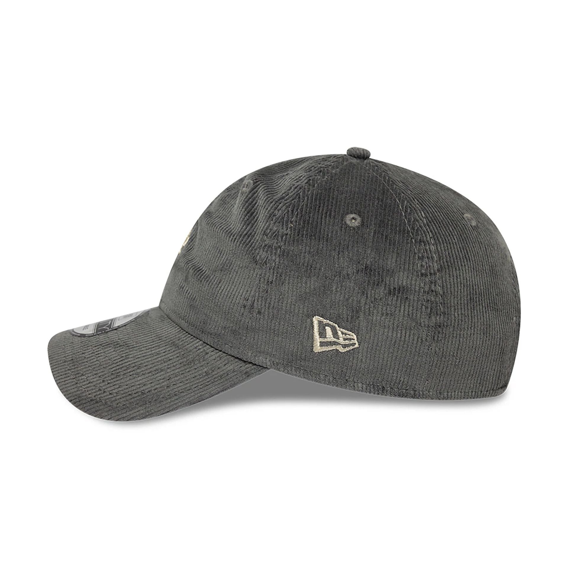 This is a LA Dodgers Cord Dark Grey 9TWENTY Adjustable Cap 7