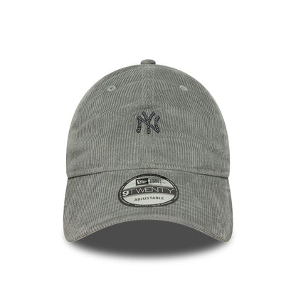 This is a New York Yankees Cord Grey 9TWENTY Adjustable Cap 2