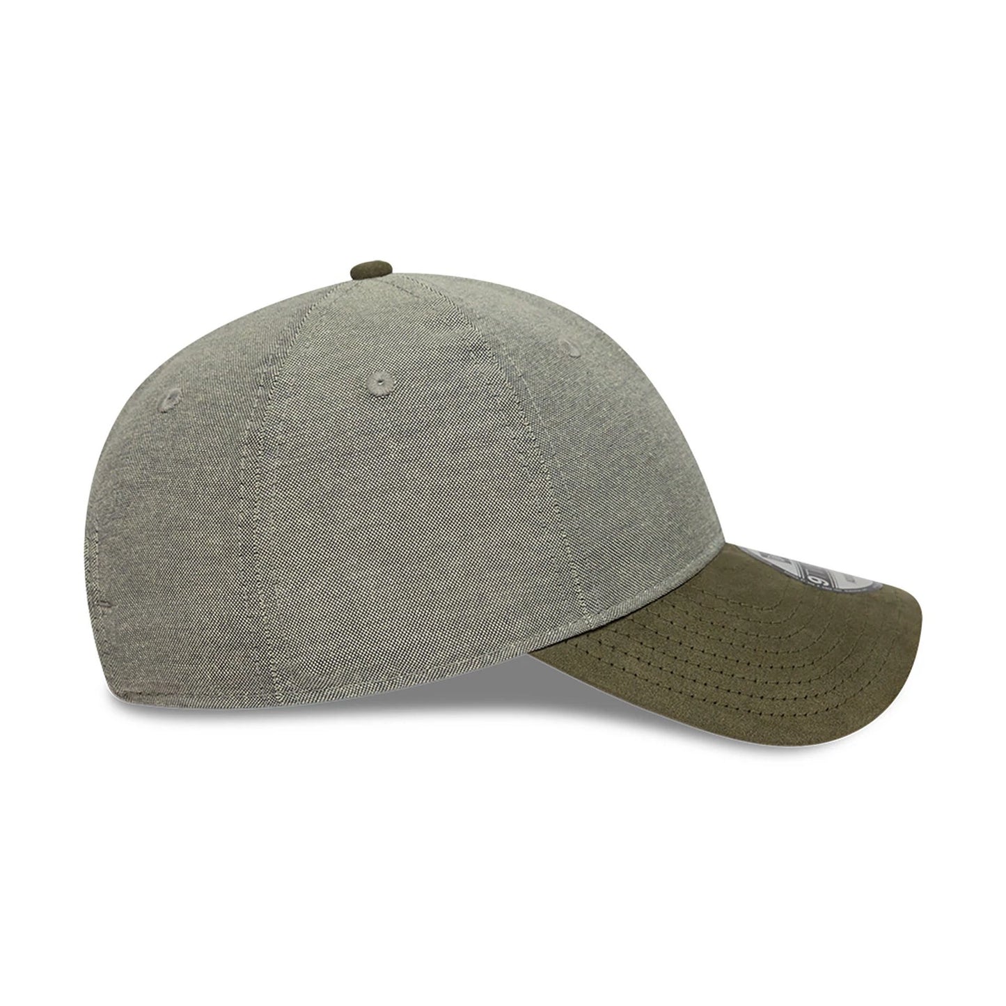 This is a New Era Chambray Green 9TWENTY Adjustable Cap 6