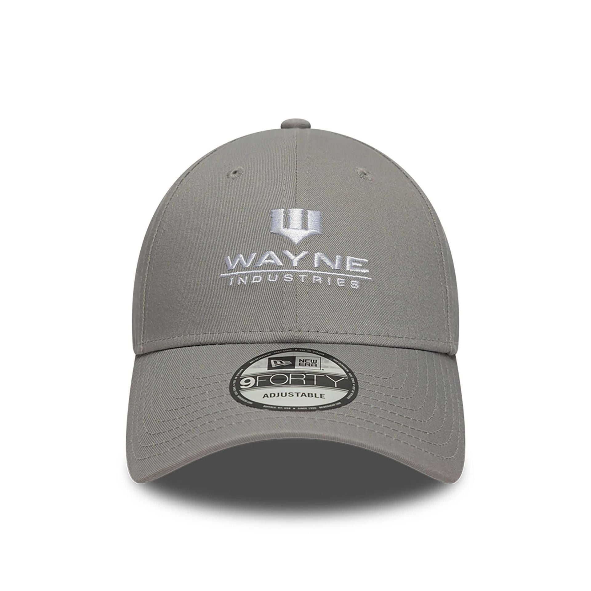 This is a Batman Wayne Industries Grey 9FORTY Adjustable Cap 2