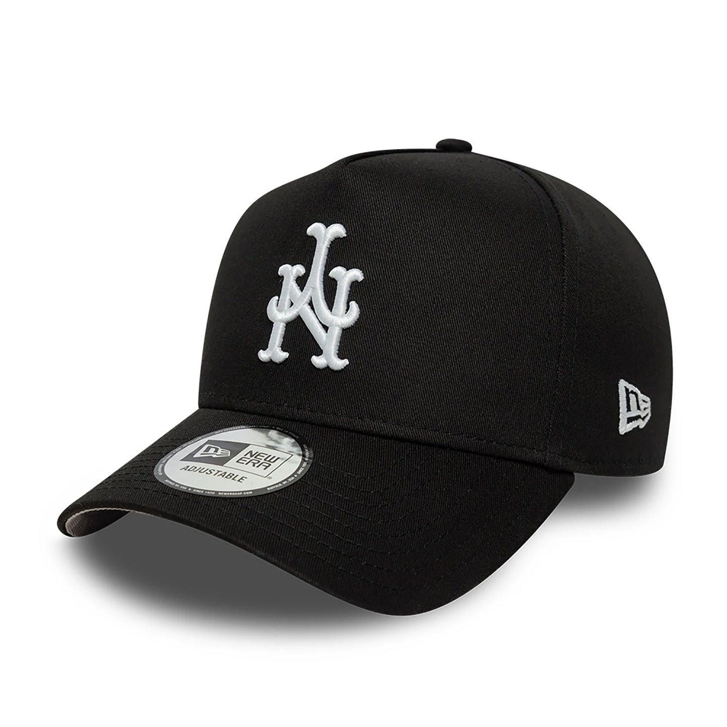 This is a New York Mets Halloween Glow In The Dark Black 9FORTY A-Frame Adjustable Cap 4