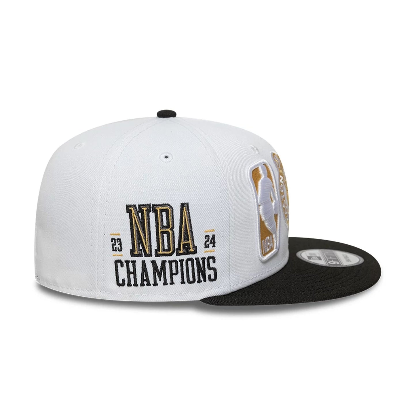 This is a Boston Celtics NBA Ring Ceremony White 9FIFTY Snapback Adjustable Cap 4