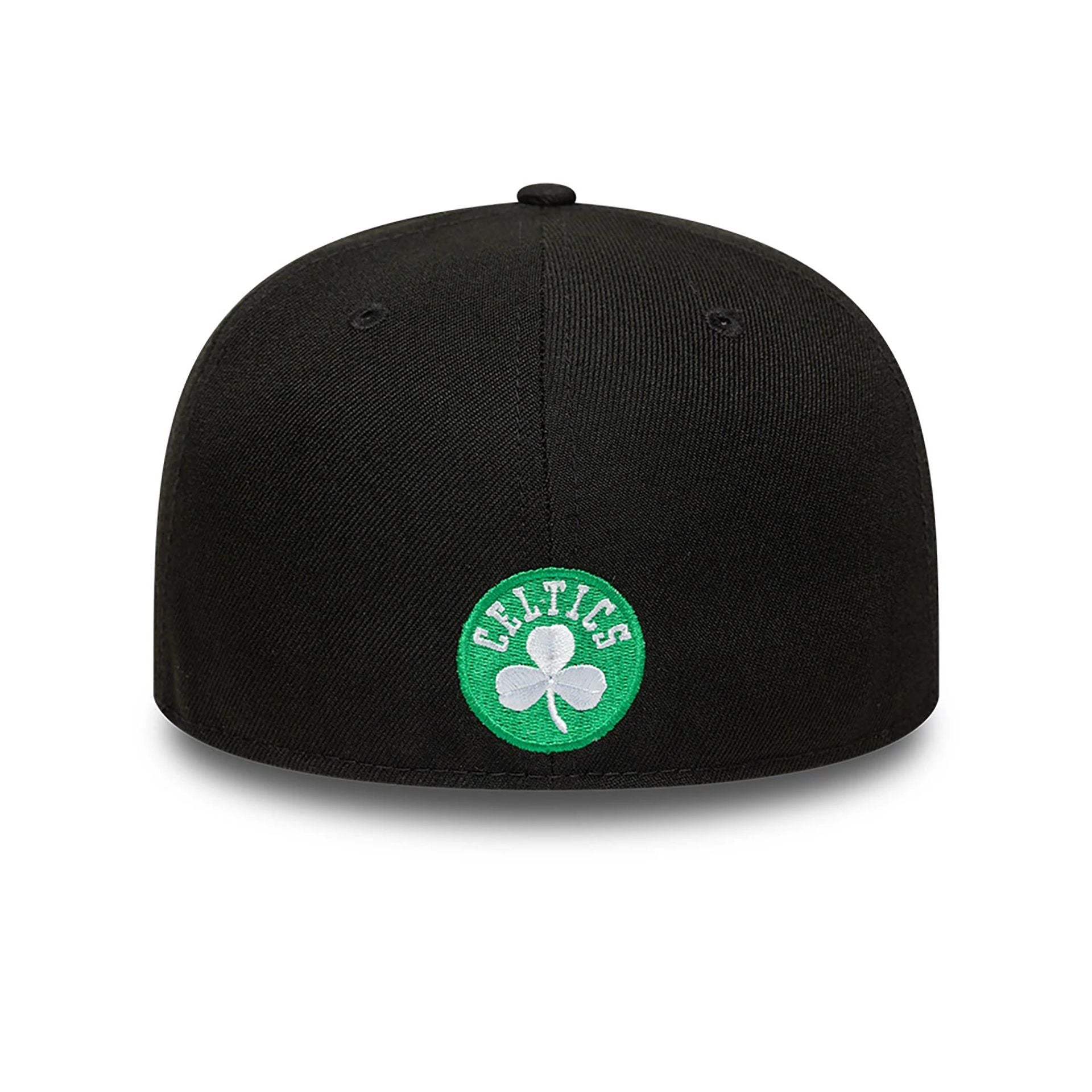 This is a Boston Celtics 18X Champions Black 59FIFTY Fitted Cap 5