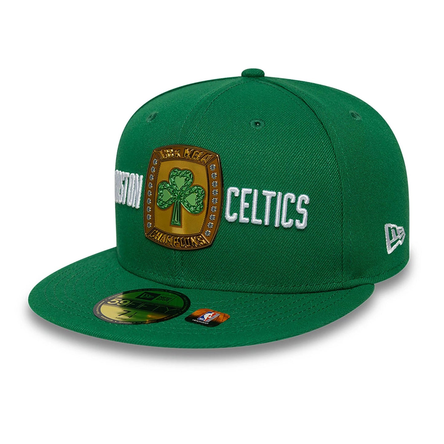 This is a Boston Celtics 18X Champions Green 59FIFTY Fitted Cap 4