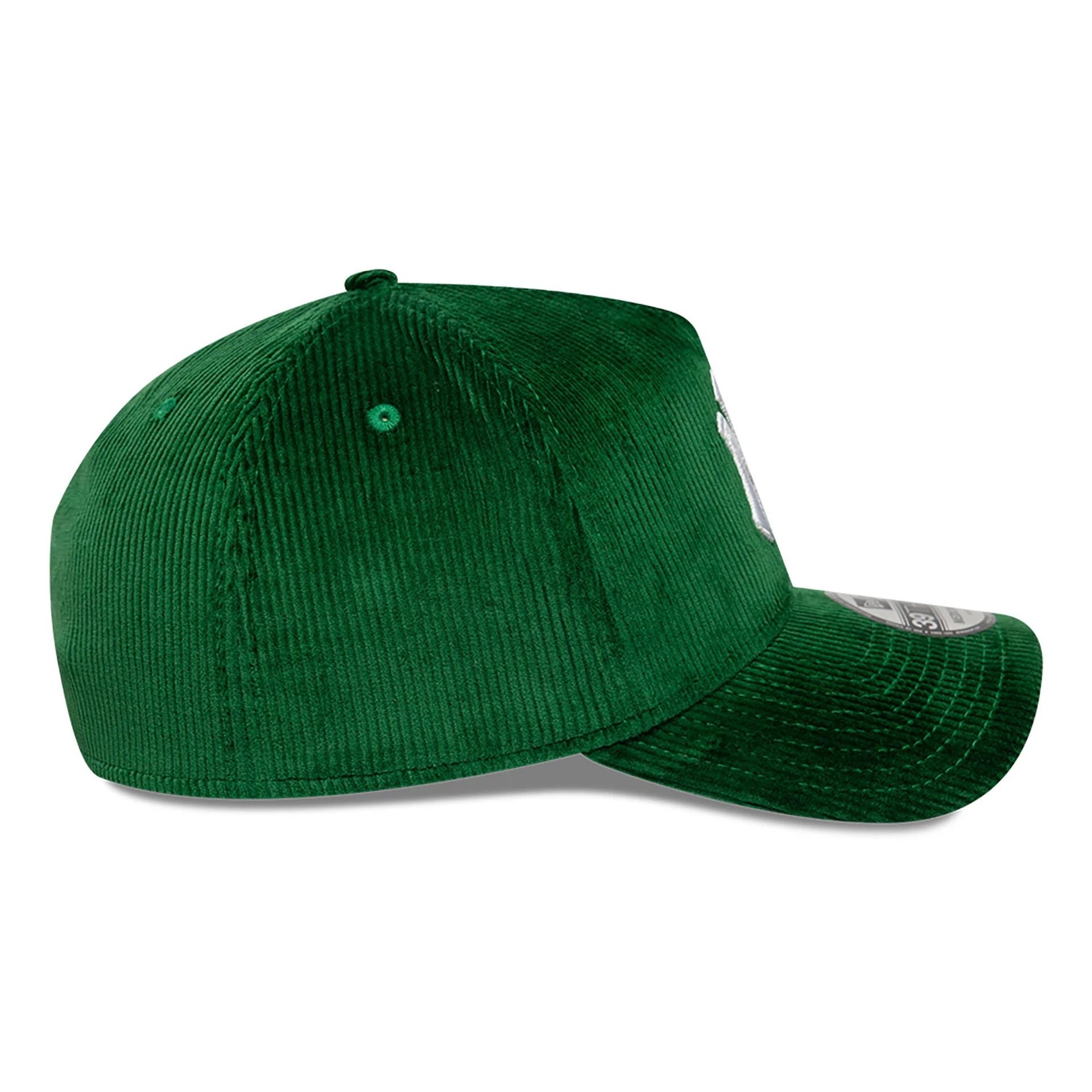 This is a New York Yankees MLB Cord Dark Green 39THIRTY A-Frame Stretch Fit Cap 5