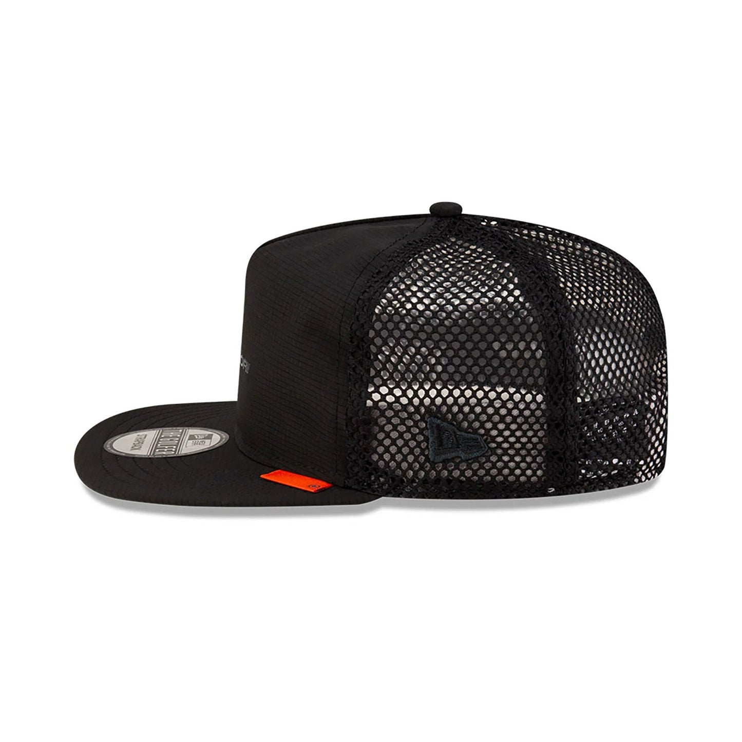 This is a Hermanos Koumori x New Era Black Golfer Adjustable Cap 8