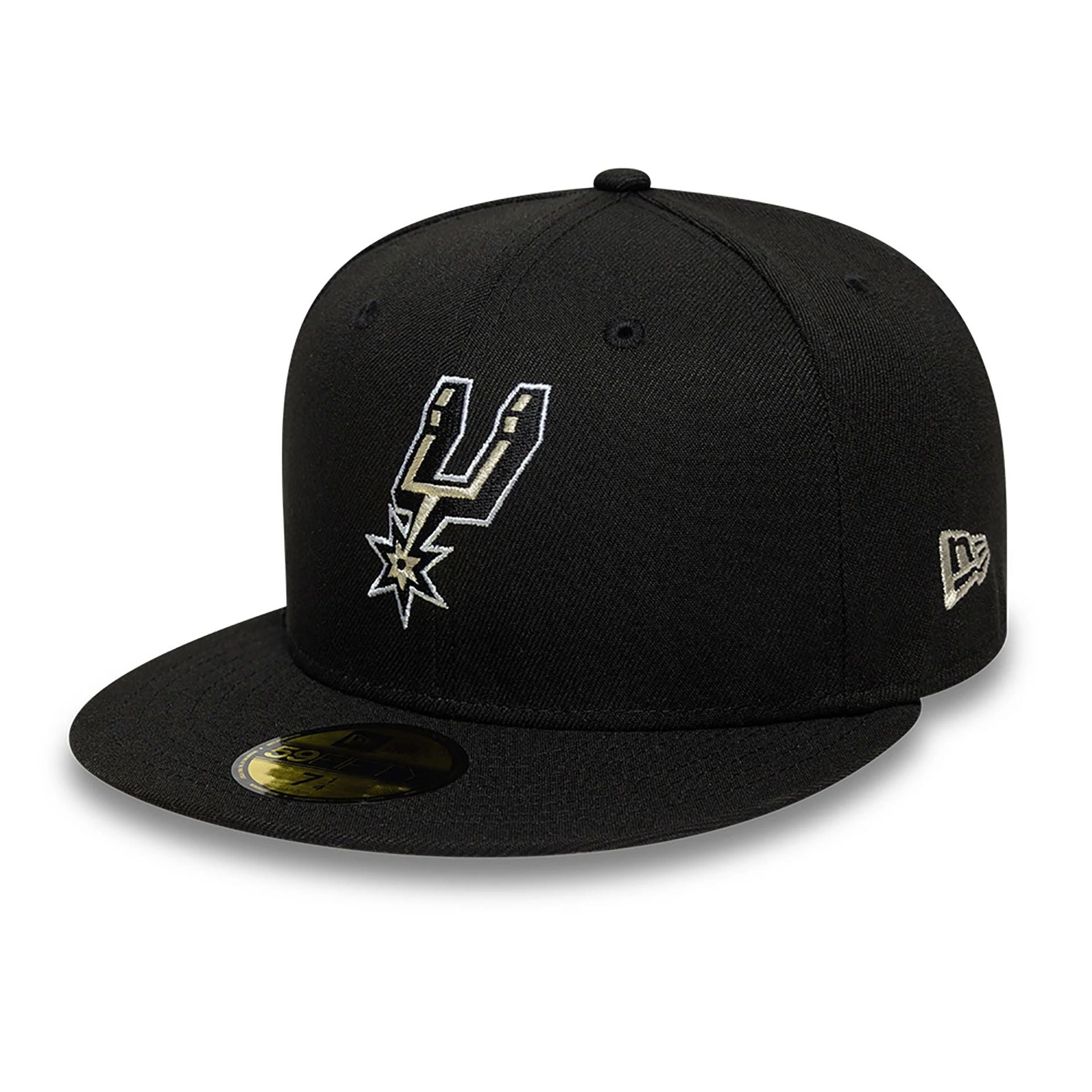 This is a San Antonio Spurs OVO x NBA 2024 Black 59FIFTY Fitted Cap 4