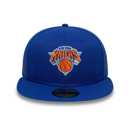 This is a New York Knicks OVO x NBA 2024 Blue 59FIFTY Fitted Cap 3