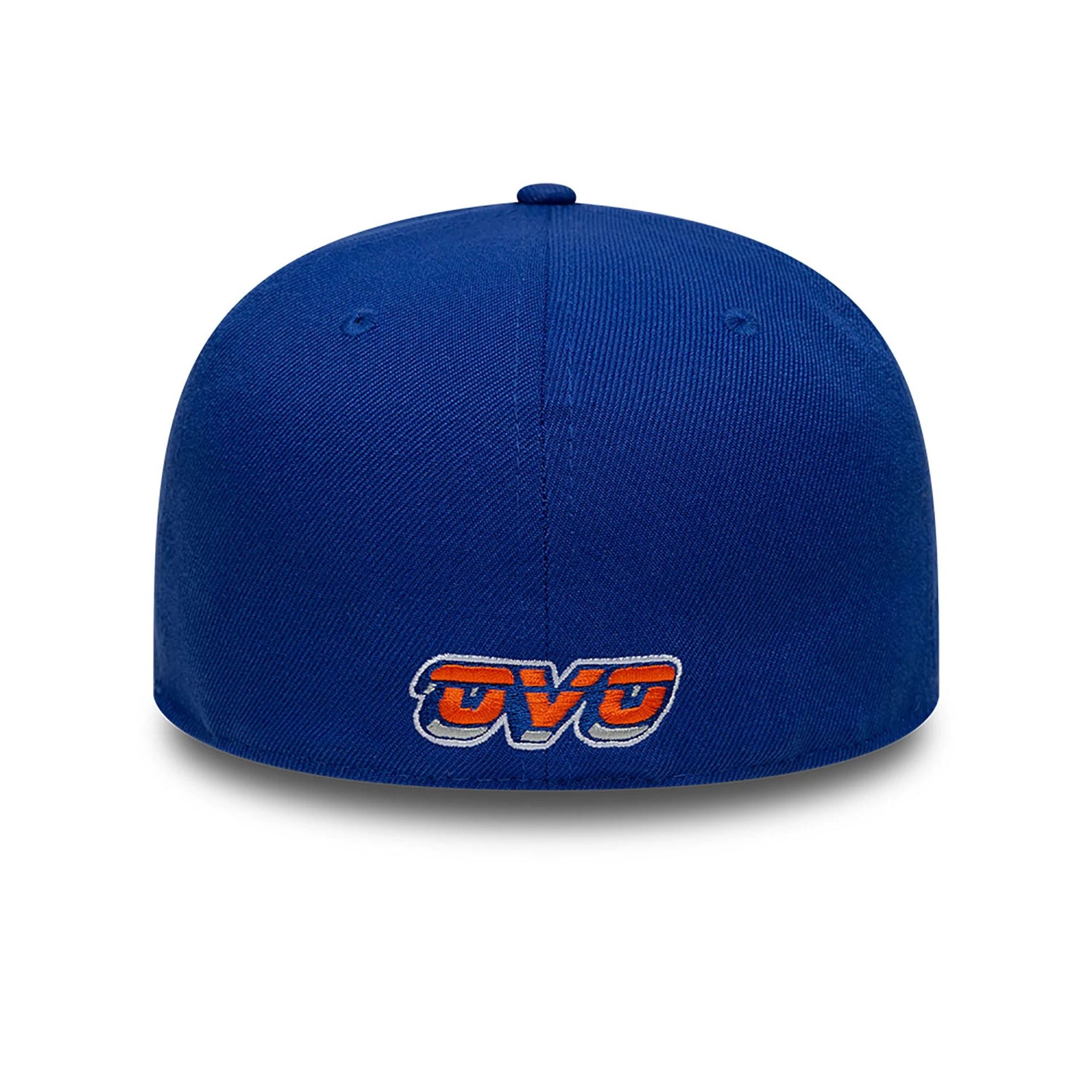 This is a New York Knicks OVO x NBA 2024 Blue 59FIFTY Fitted Cap 5