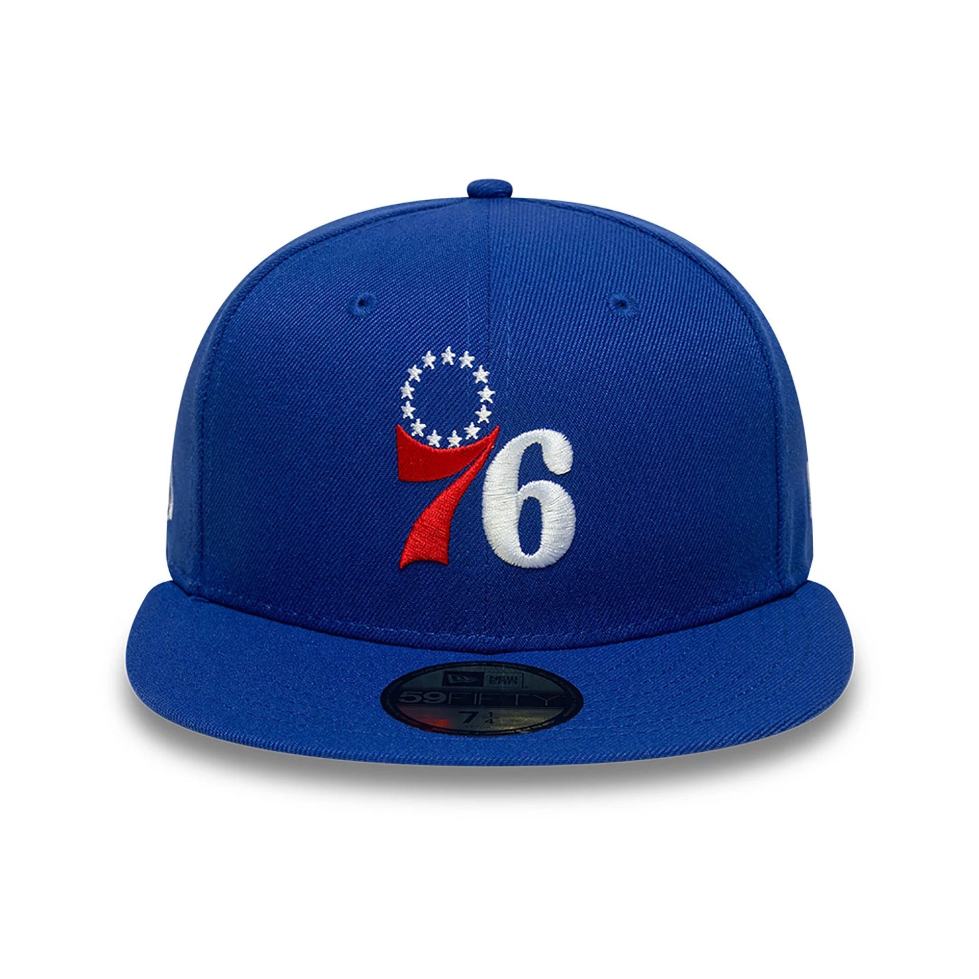 This is a Philadelphia 76ers OVO x NBA 2024 Blue 59FIFTY Fitted Cap 3