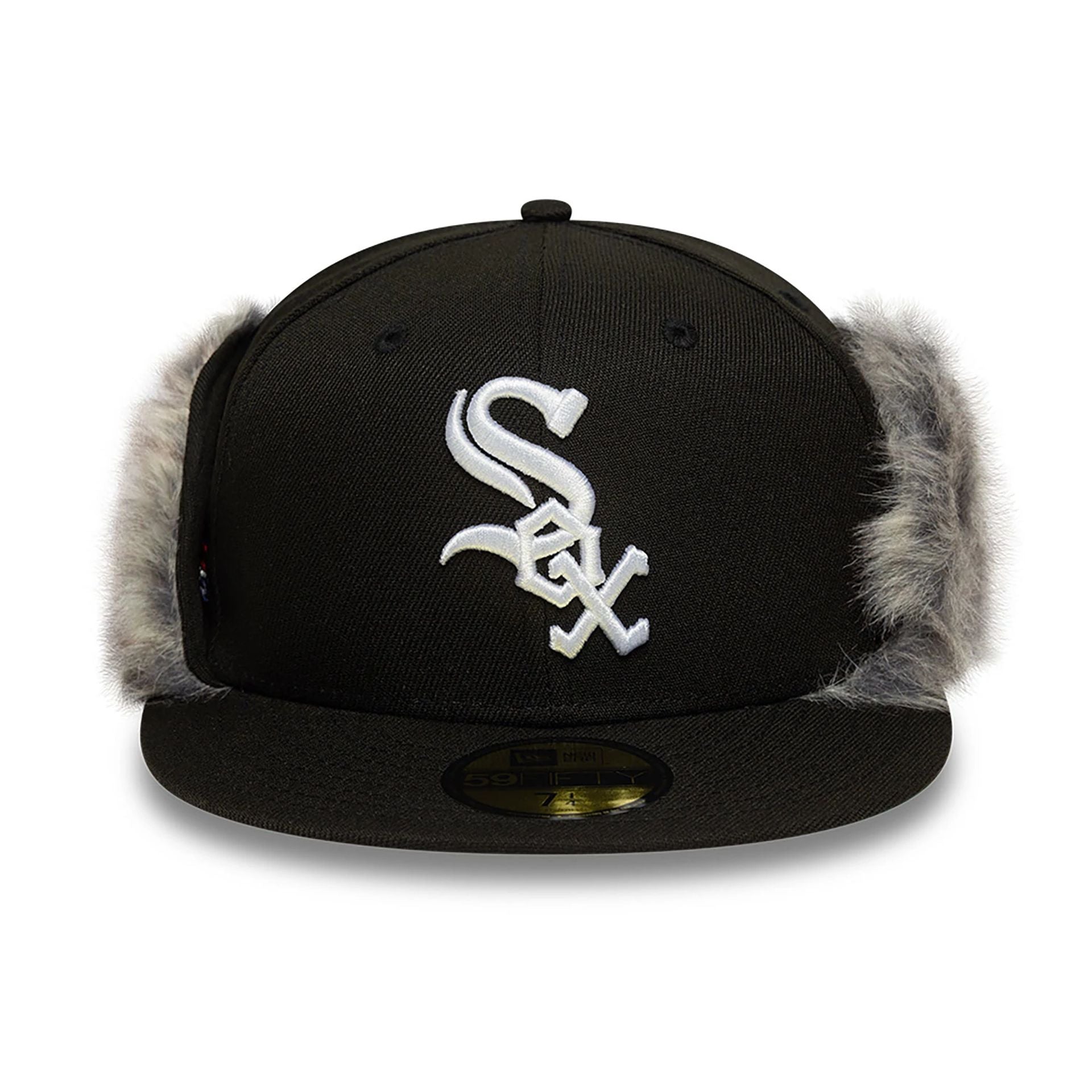 This is a Chicago White Sox MLB World Series Black 59FIFTY Fitted Downflap Cap 4