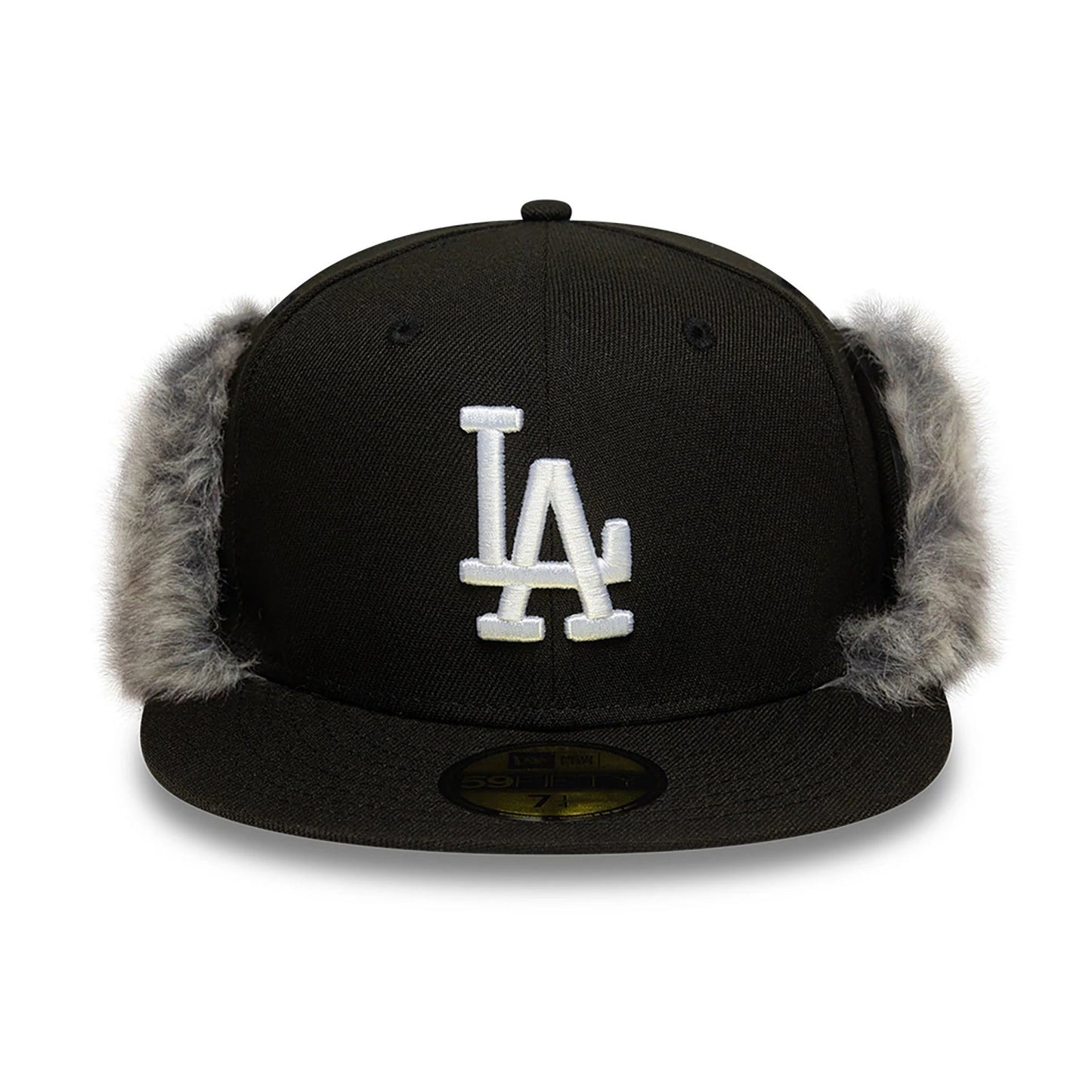 This is a LA Dodgers MLB World Series Black 59FIFTY Fitted Downflap Cap 4