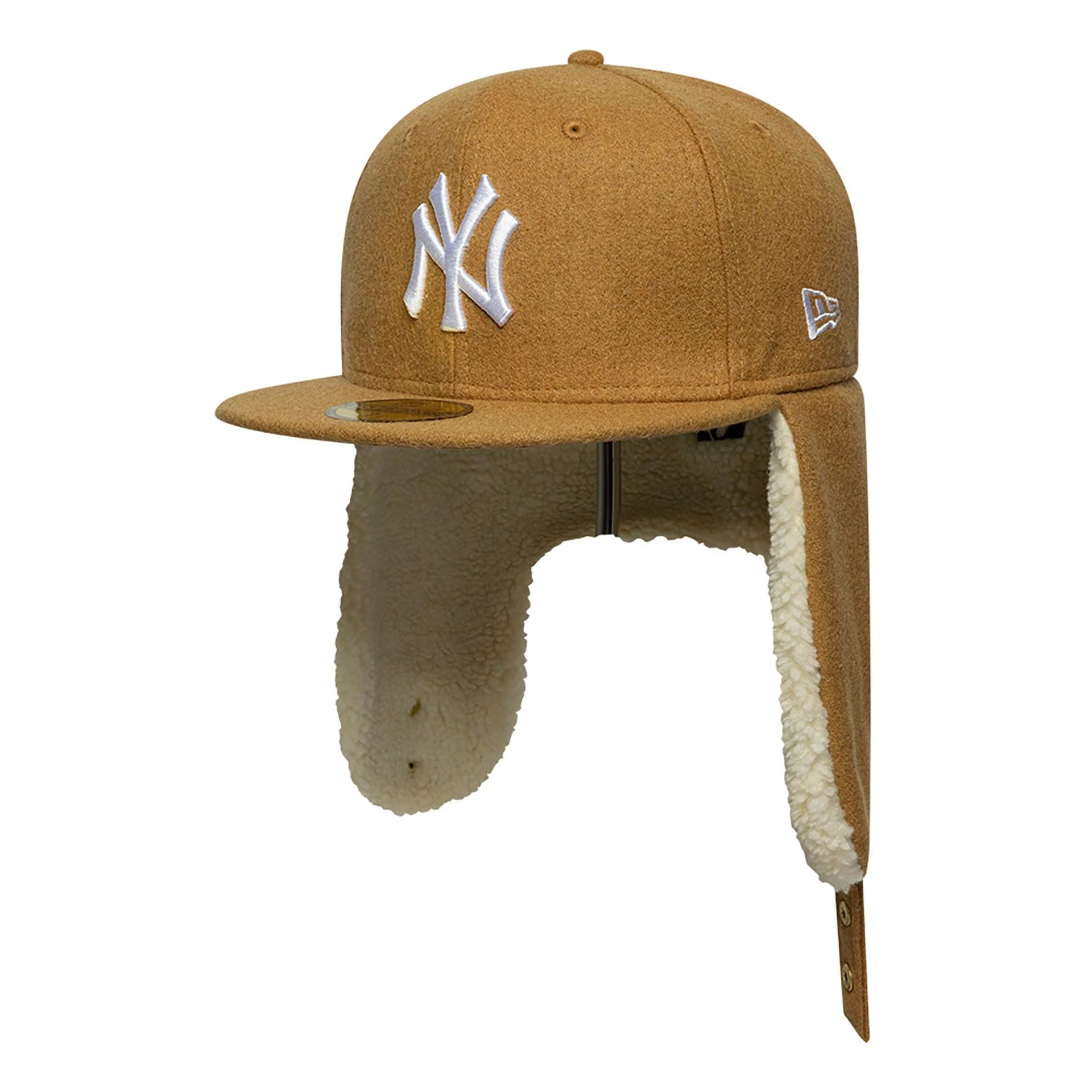 This is a New York Yankees Image Beige Dogear 59FIFTY Fitted Cap 6