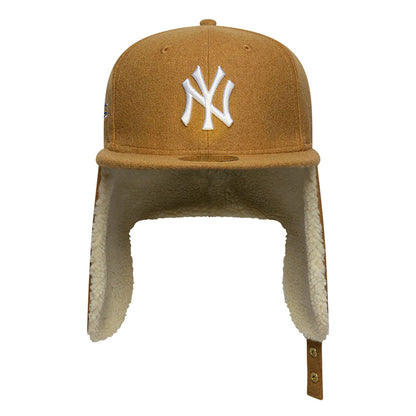 This is a New York Yankees Image Beige Dogear 59FIFTY Fitted Cap 4