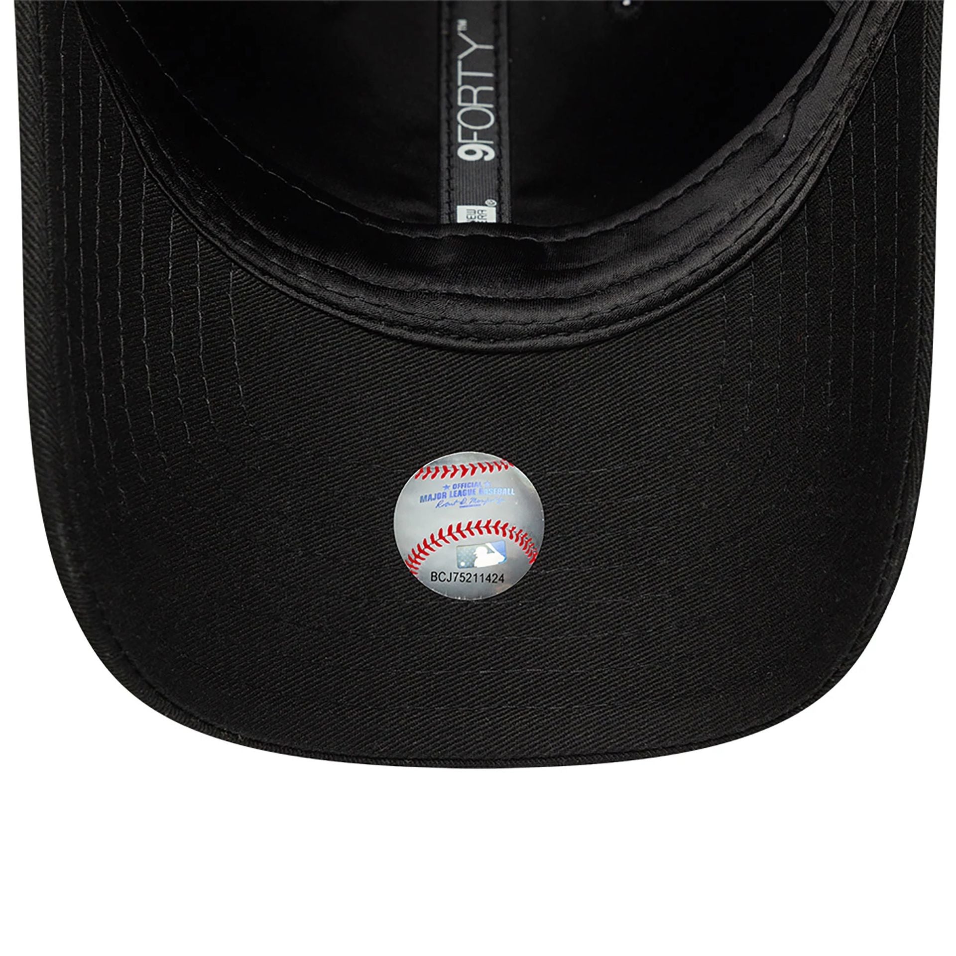 This is a Detroit Tigers Satin Lined Black 9FORTY Adjustable Cap 7