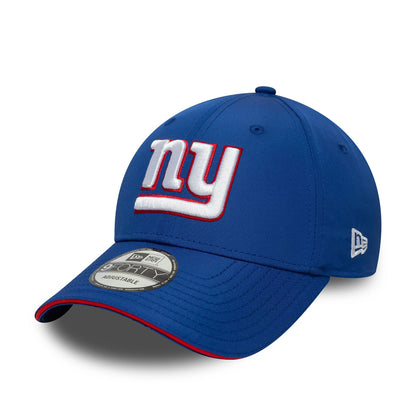 This is a New York Giants NFL International Series Games Munich 2024 Blue 9FORTY Adjustable Cap 3