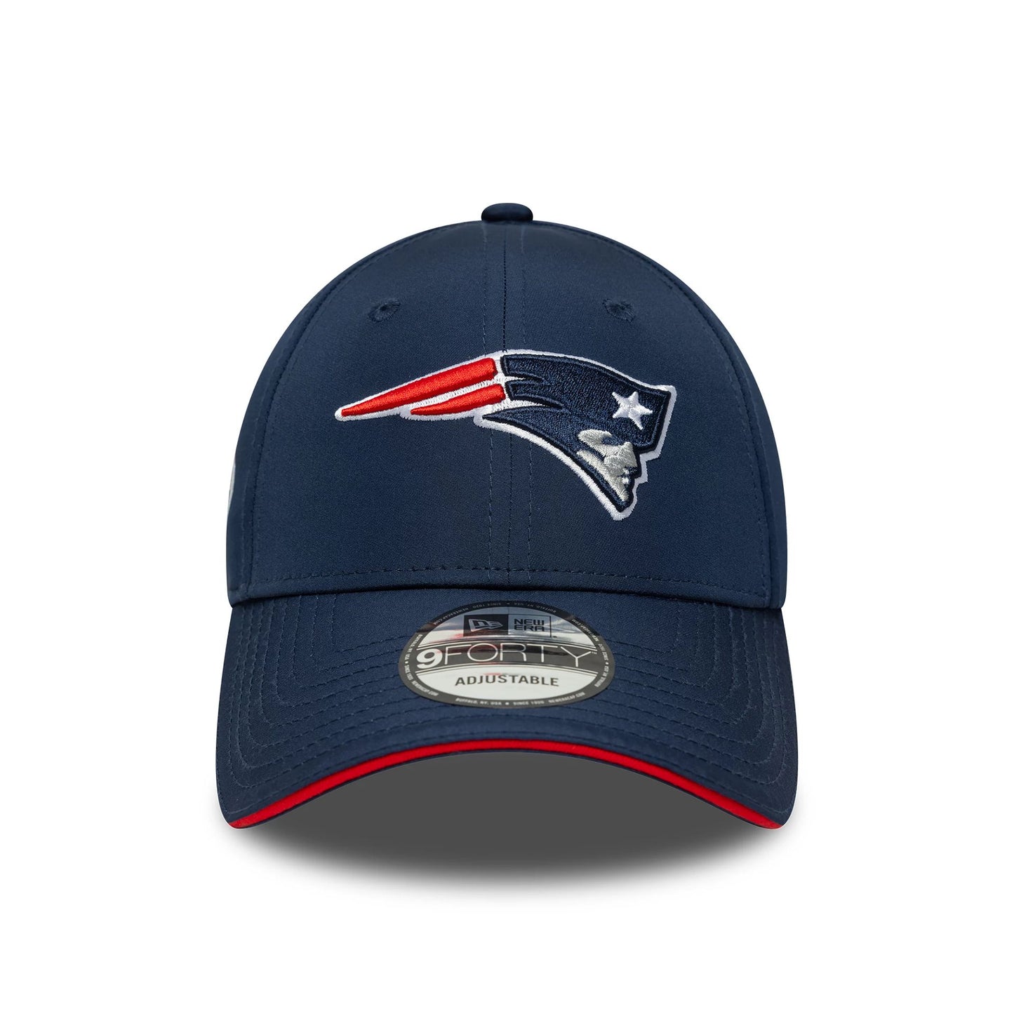 This is a New England Patriots NFL International Series Games London 2024 Navy 9FORTY Adjustable Cap 2