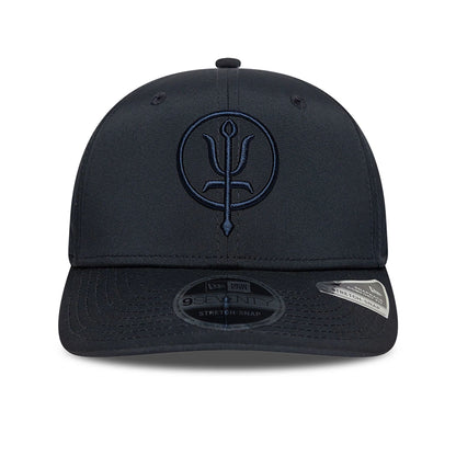 This is a ThruDark x New Era Navy 9SEVENTY Stretch-Snap Cap 2