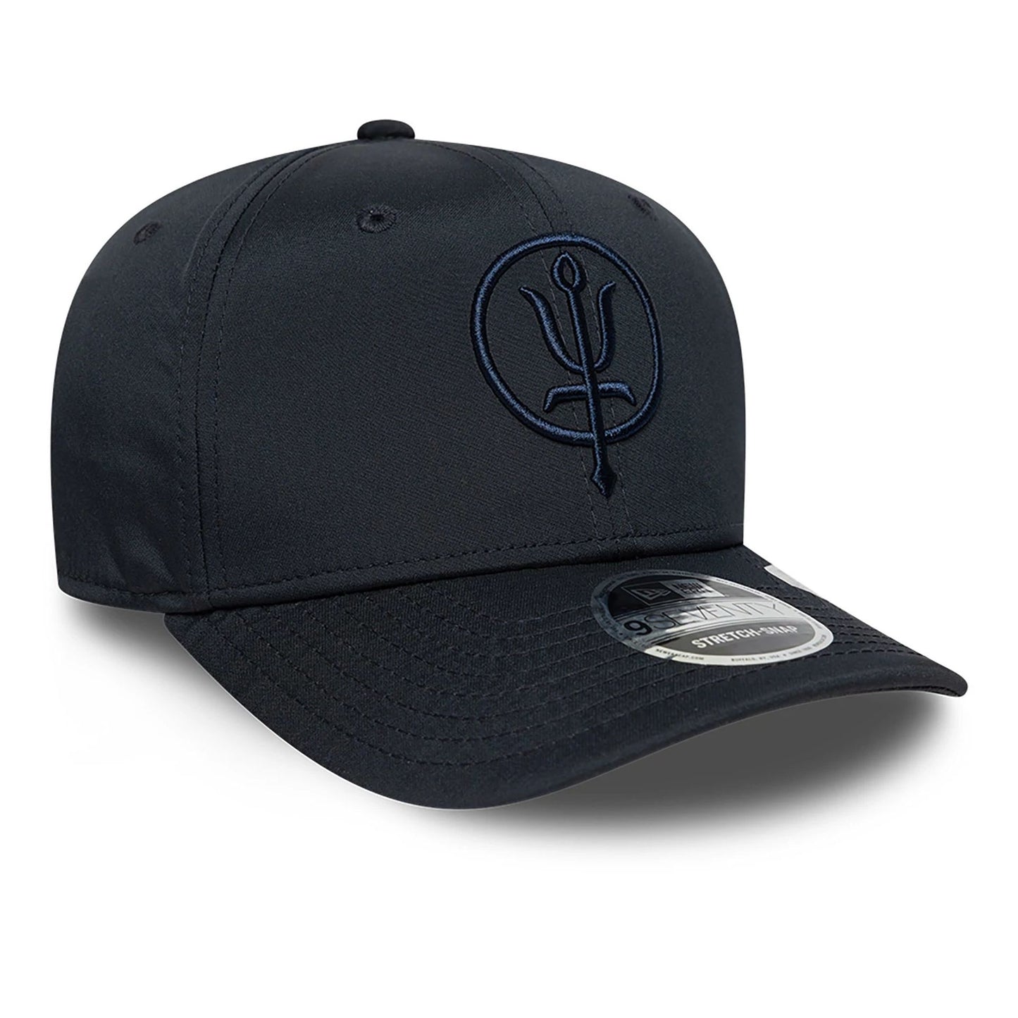 This is a ThruDark x New Era Navy 9SEVENTY Stretch-Snap Cap 3