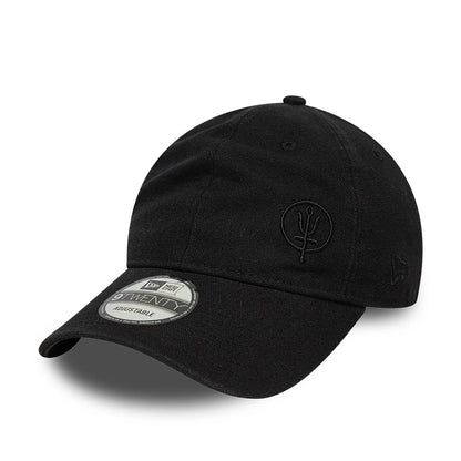 This is a ThruDark x New Era Canvas Black 9TWENTY Adjustable Cap 1