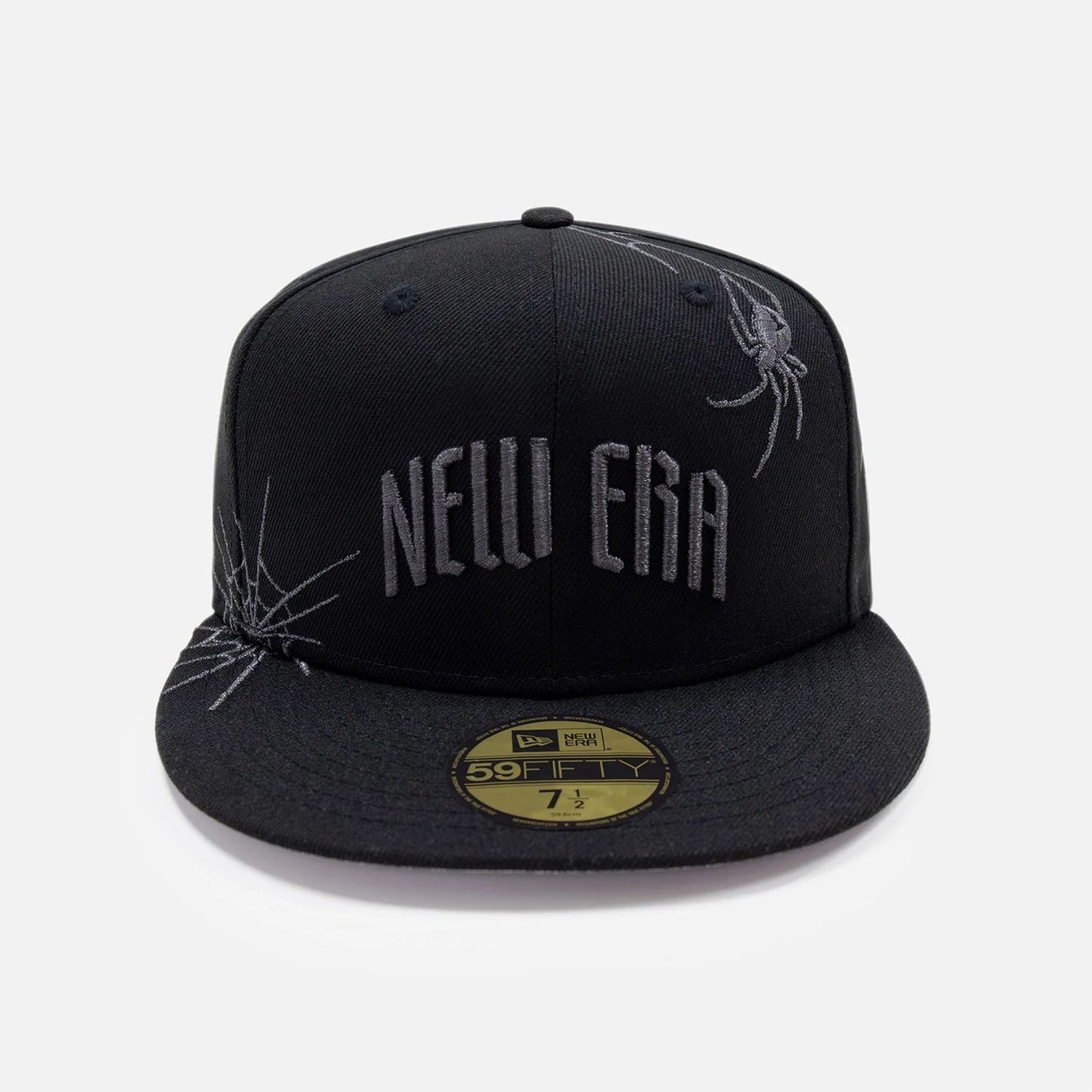 This is a New Era Halloween Spider Web Black 59FIFTY Fitted Cap 2