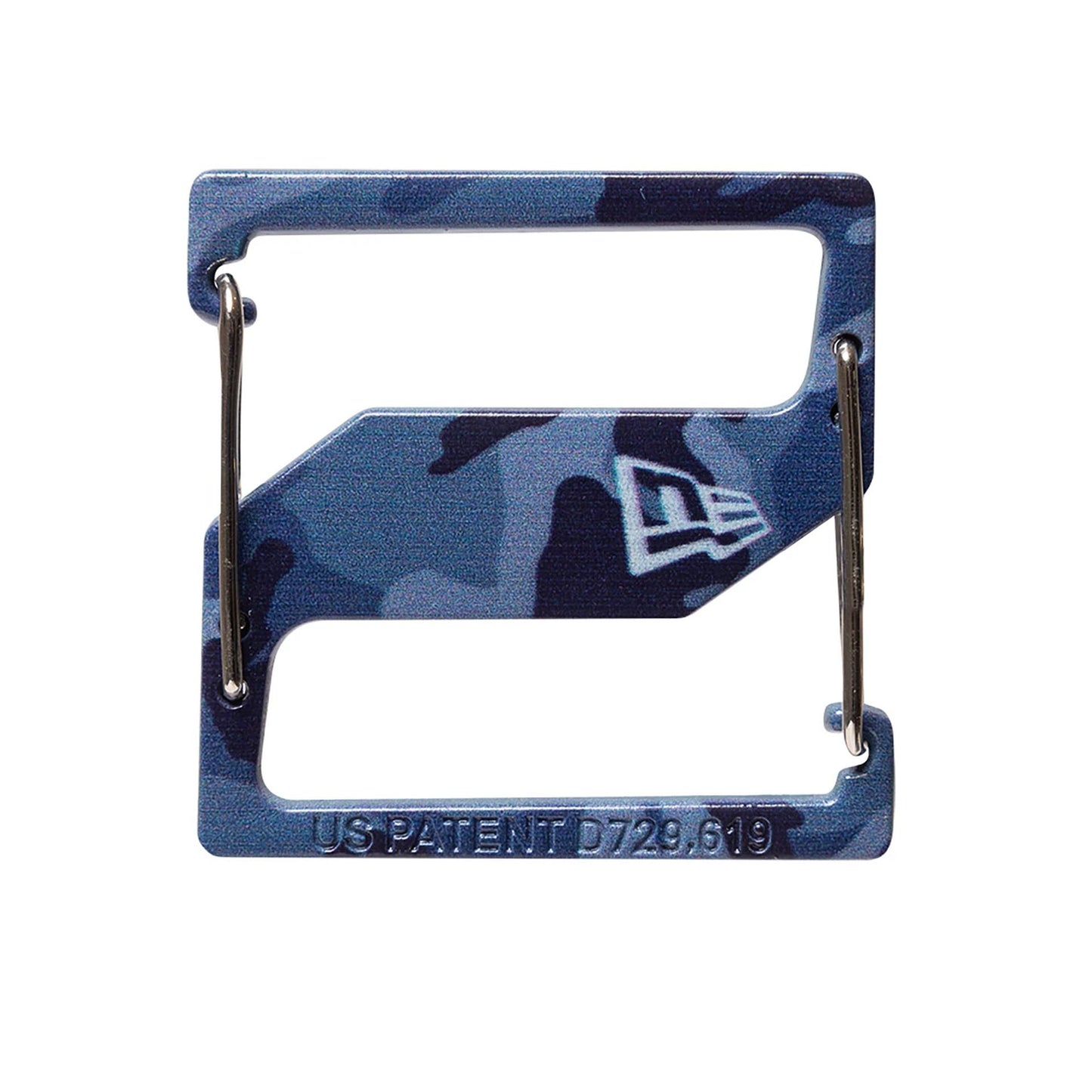 This is a New Era Blue Camo Cap Clip 3