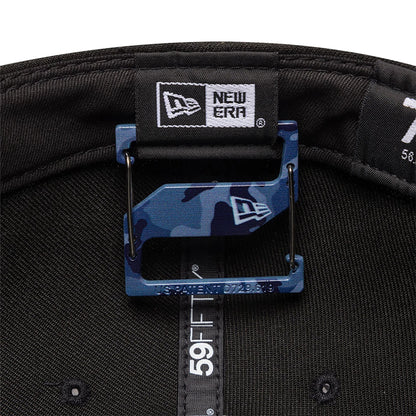 This is a New Era Blue Camo Cap Clip 2