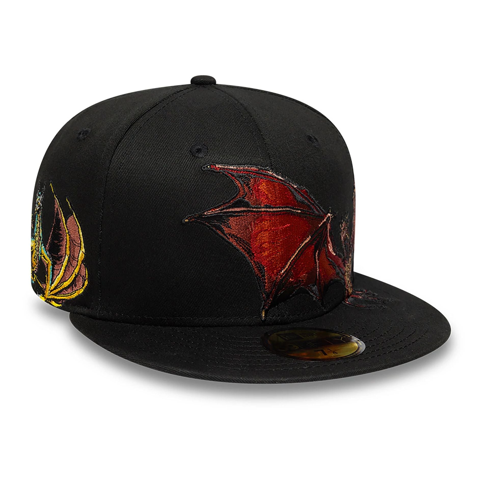 This is a House Of The Dragon Multi Hit Black 59FIFTY Fitted Cap 4