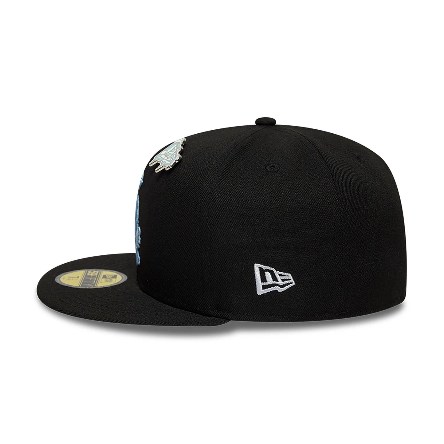 This is a Chicago White Sox Snowday Black 59FIFTY Fitted Cap 7