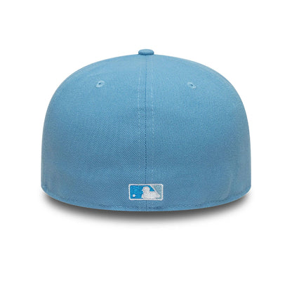 This is a LA Dodgers Winter Pastel Blue 59FIFTY Fitted Cap 5