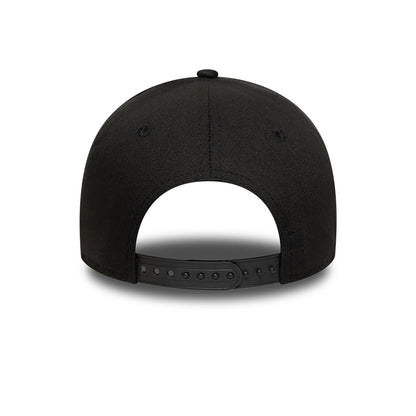 This is a NBA Paris Games 2025 Black 9FORTY E-Frame Adjustable Cap 4