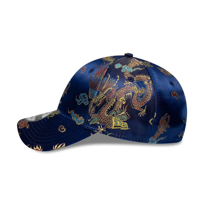 This is a New Era Brocade Navy 9TWENTY Adjustable Cap 6