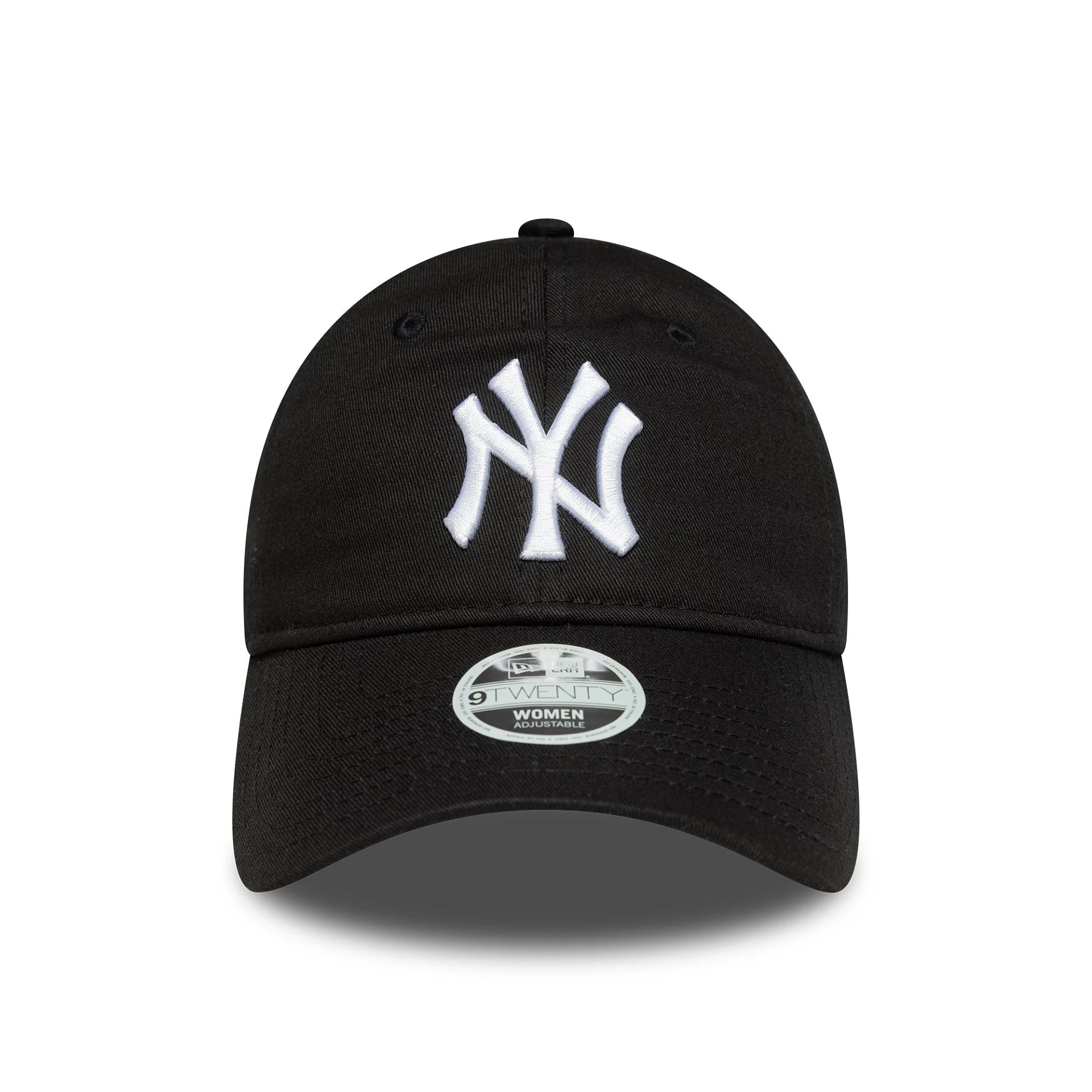 This is a New York Yankees Womens MLB League Essential Black 9TWENTY Adjustable Cap 2