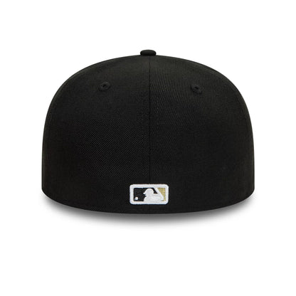 This is a New York Mets MLB Batter Up Black 59FIFTY Fitted Cap 4