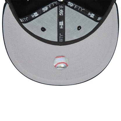 This is a New York Mets MLB Batter Up Black 59FIFTY Fitted Cap 2