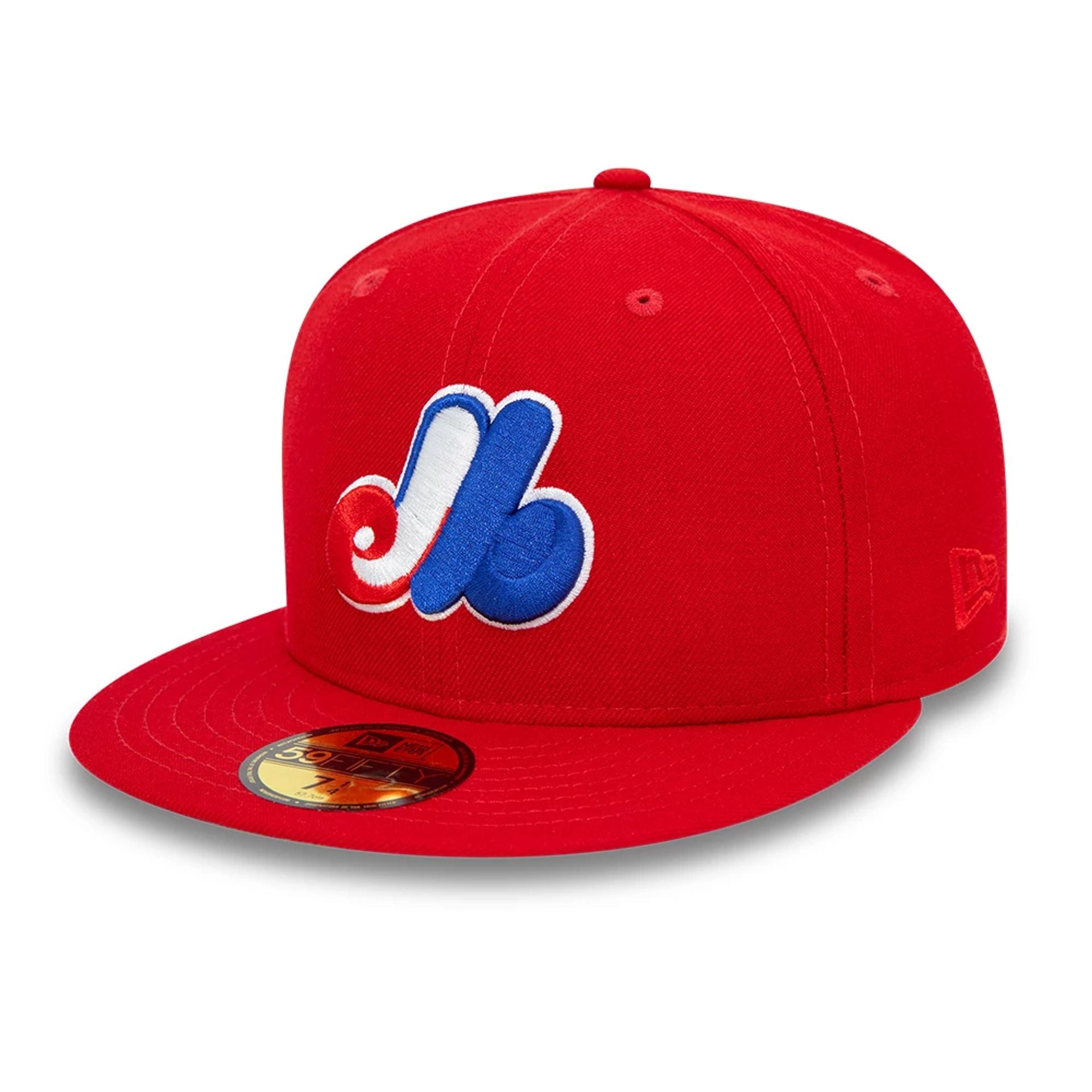 This is a Montreal Expos Cooperstown Red 59FIFTY Fitted Cap 6