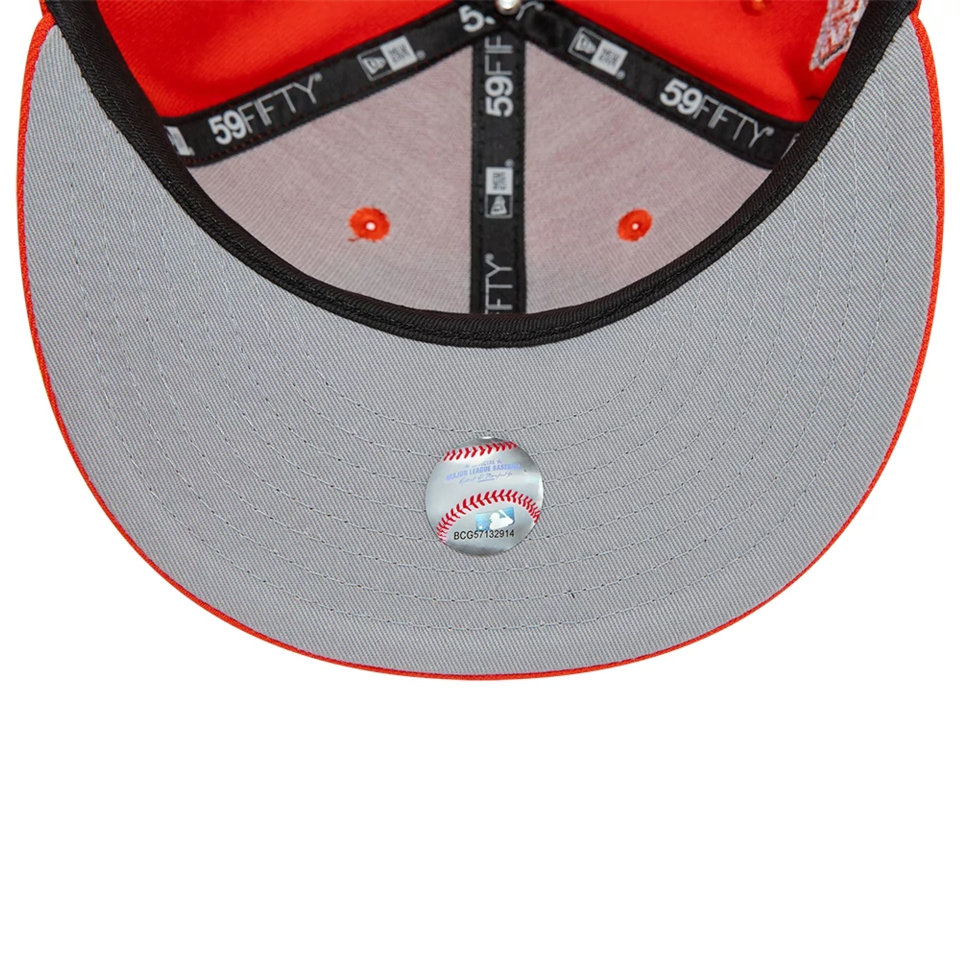 This is a San Francisco Giants MLB Scorching Orange 59FIFTY Fitted Cap 2