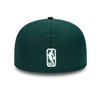 This is a Toronto Raptors NBA Classics Dark Green 59FIFTY Fitted Cap 5