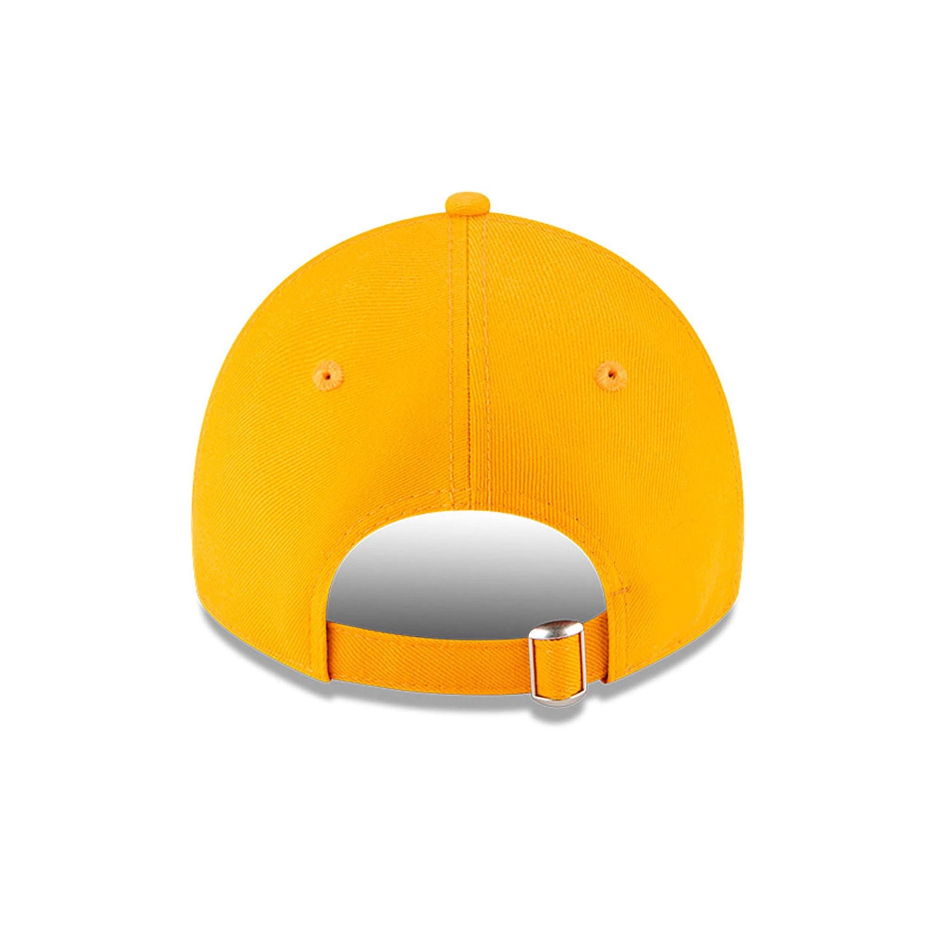 This is a New Era Summer Icon Pizza Slice Yellow 9TWENTY Adjustable Cap 5